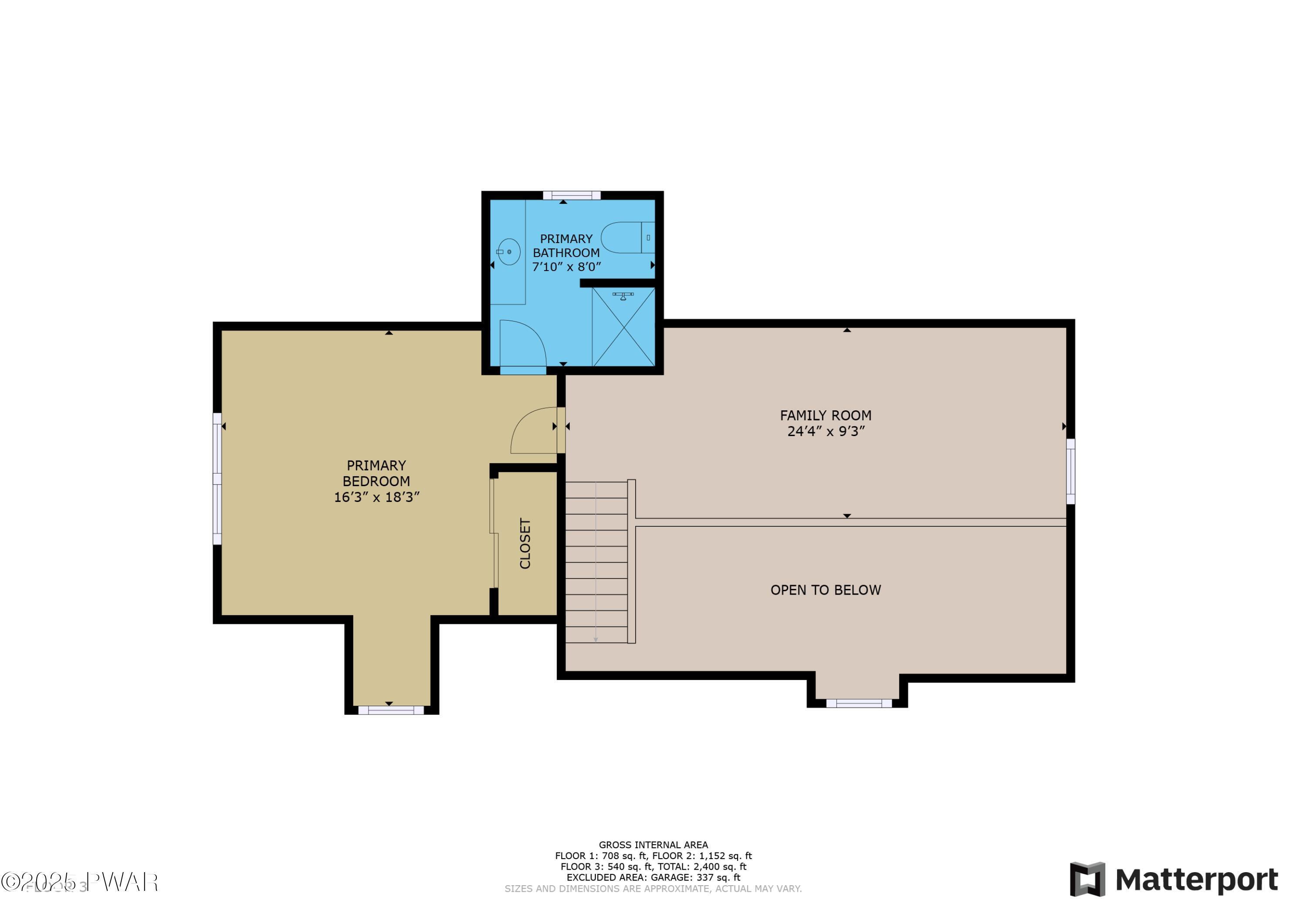 130 Terrace Road Tafton, PA 18464 - Photo 48 of 48 Floor Plan Upper