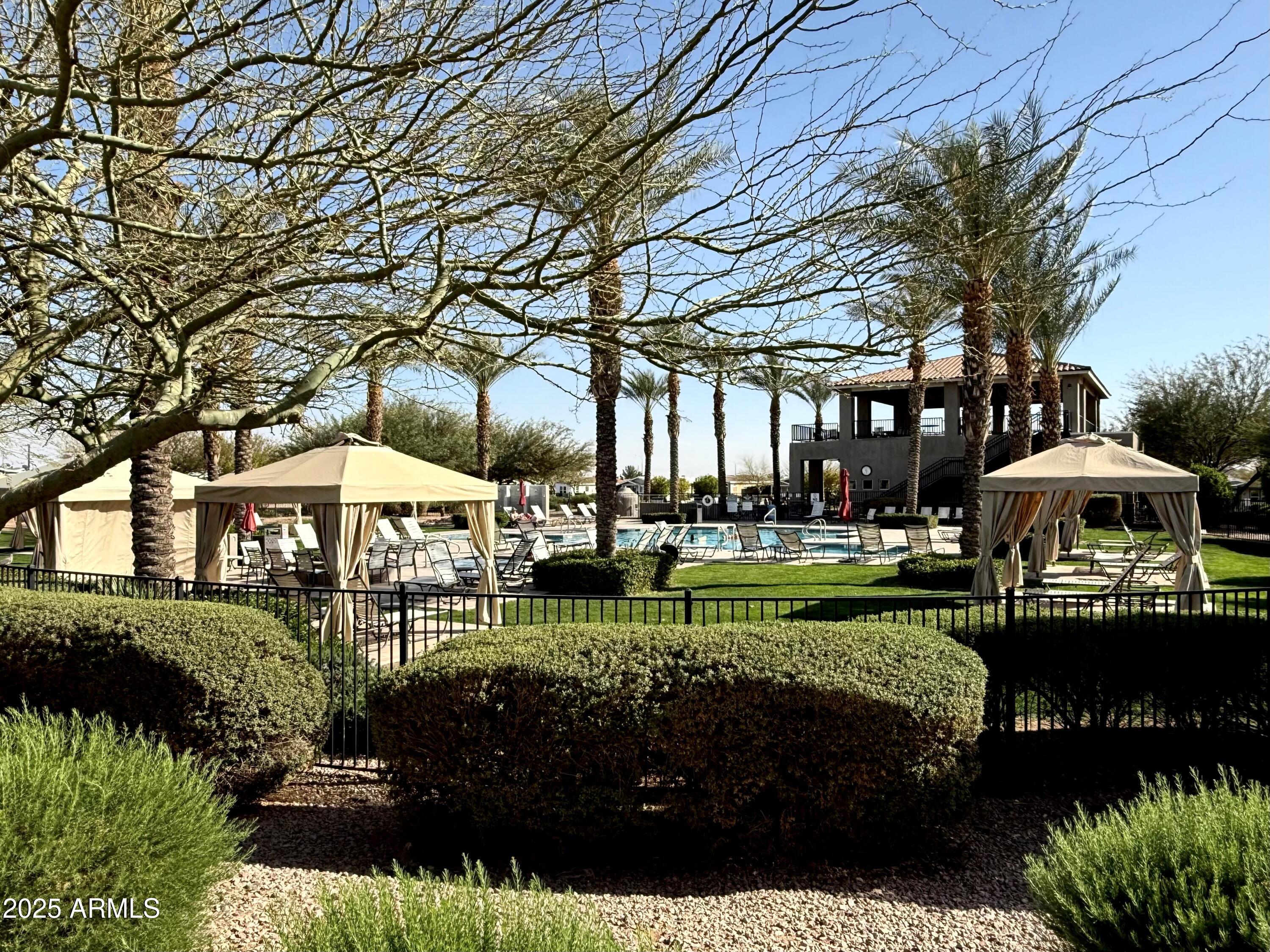 650 North Hawes Road, Unit 4128 Mesa, AZ 85207 - Photo 49 of 61 11 - Pool Cabanas