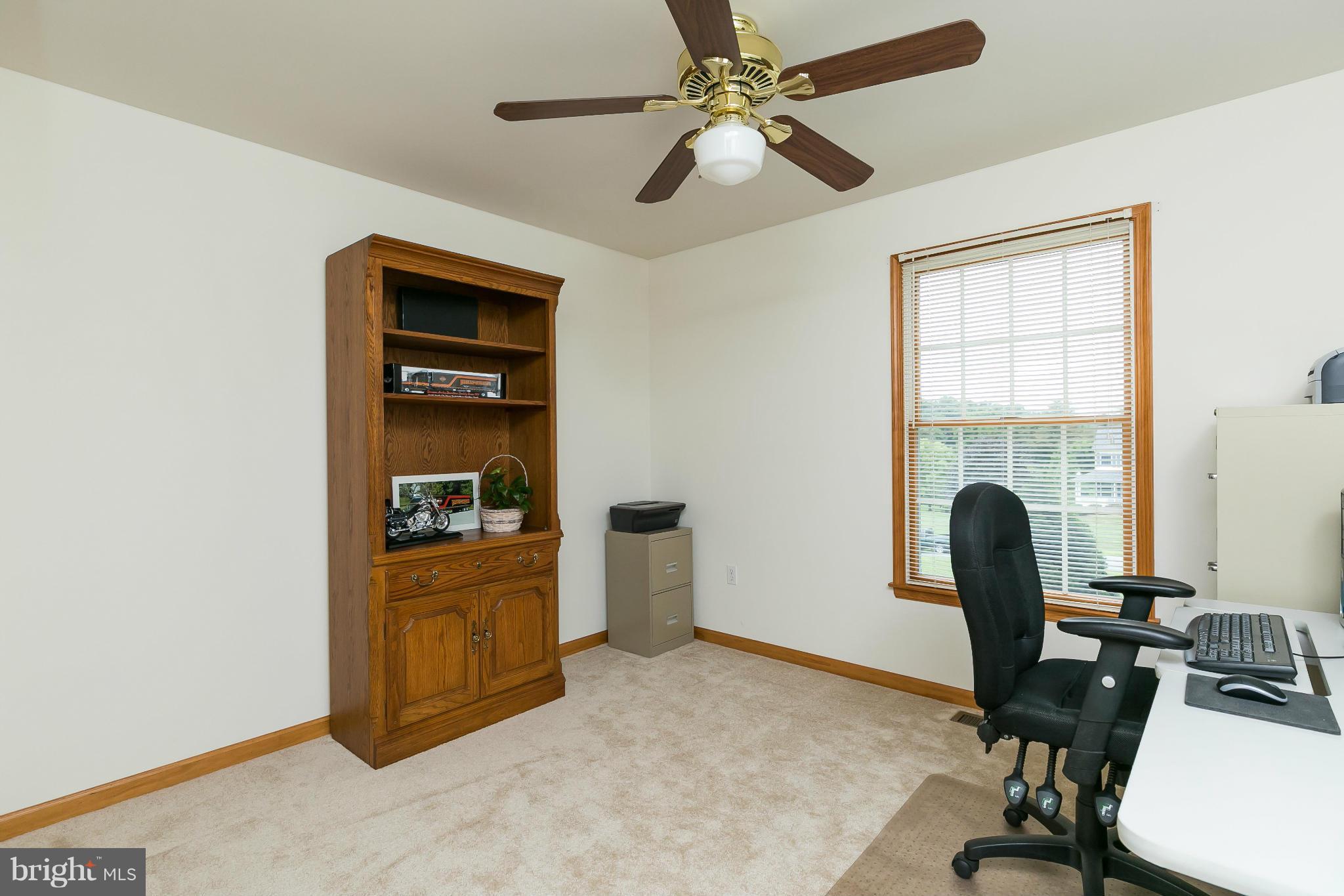 27 Dalmation Court Rising Sun, MD 21911 - Photo 20 of 28 Third Bedroom with Ceiling Fan