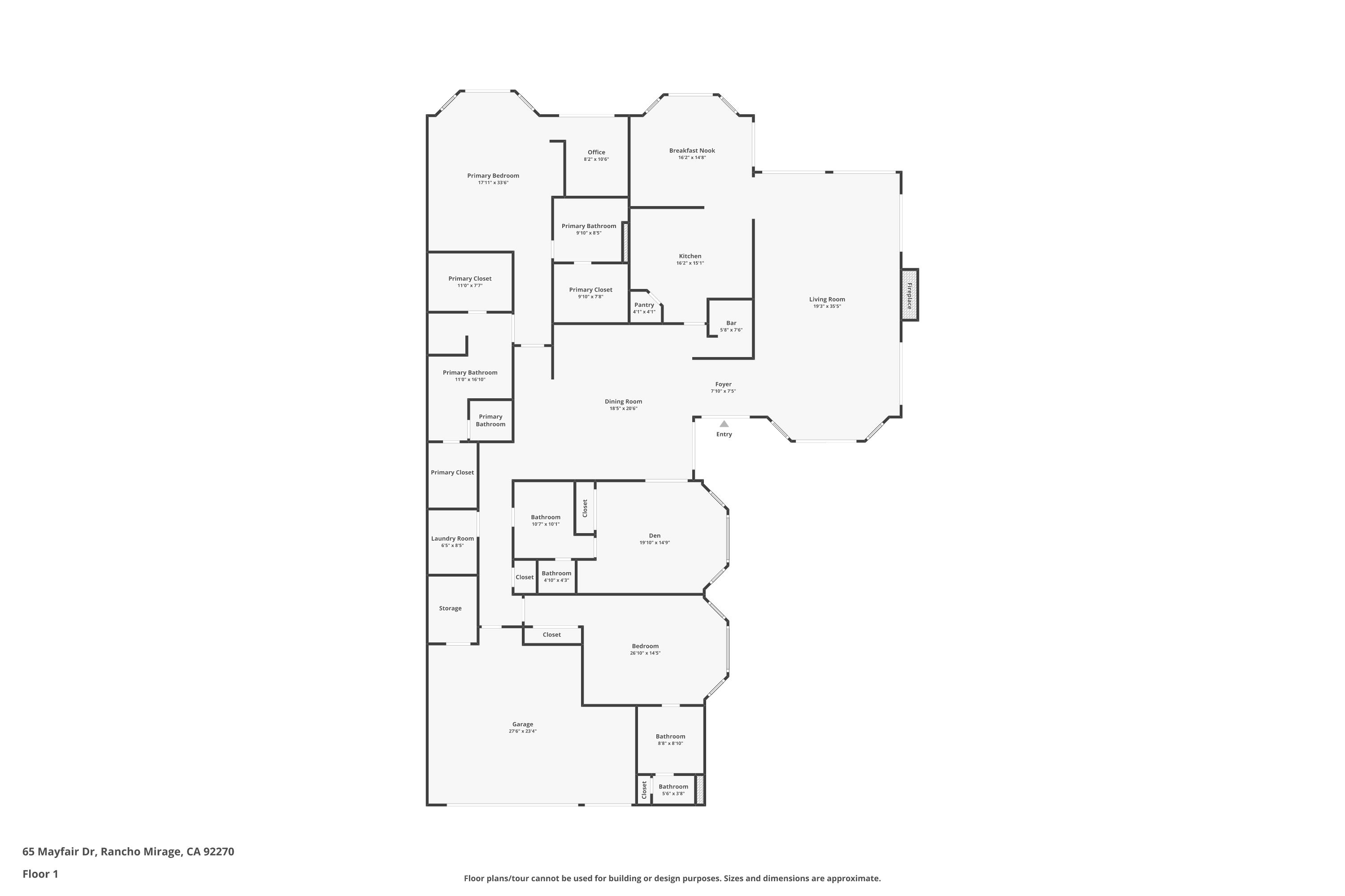 65 Mayfair Drive Rancho Mirage, CA 92270 - Photo 66 of 66 Floor-1