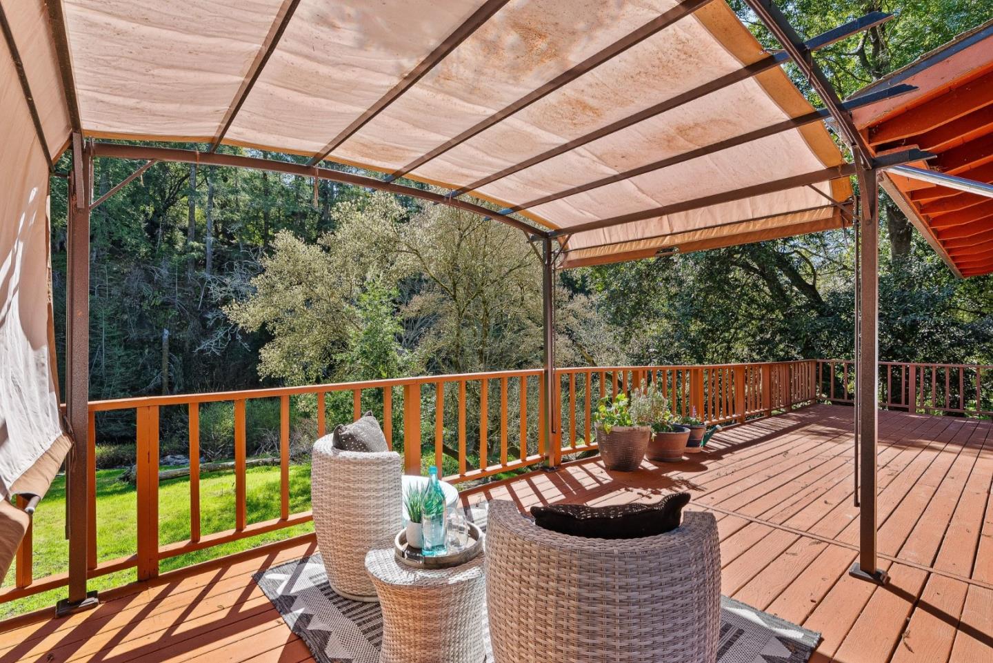 194 Lazy Woods Road Felton, CA 95018 - Photo 11 of 58 a view of balcony with furniture