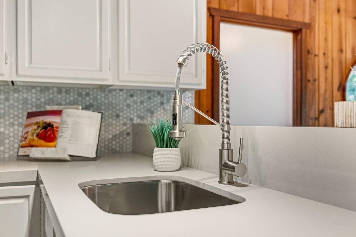 194 Lazy Woods Road Felton, CA 95018 - Photo 24 of 58 a bathroom with a sink and a mirror