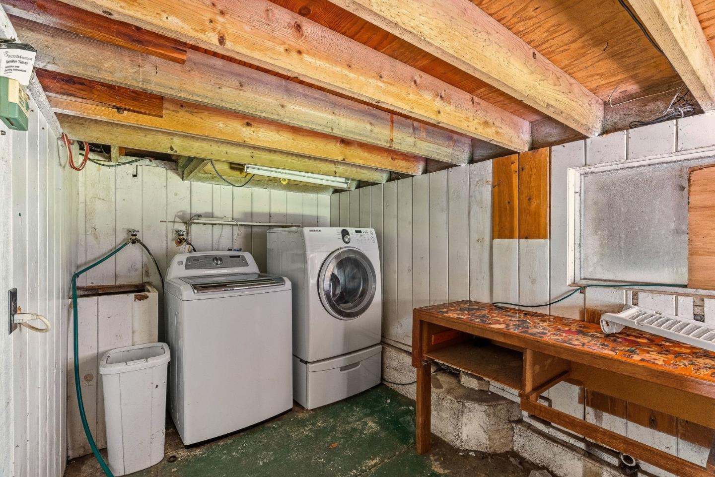 194 Lazy Woods Road Felton, CA 95018 - Photo 43 of 58 a utility room with dryer and washer