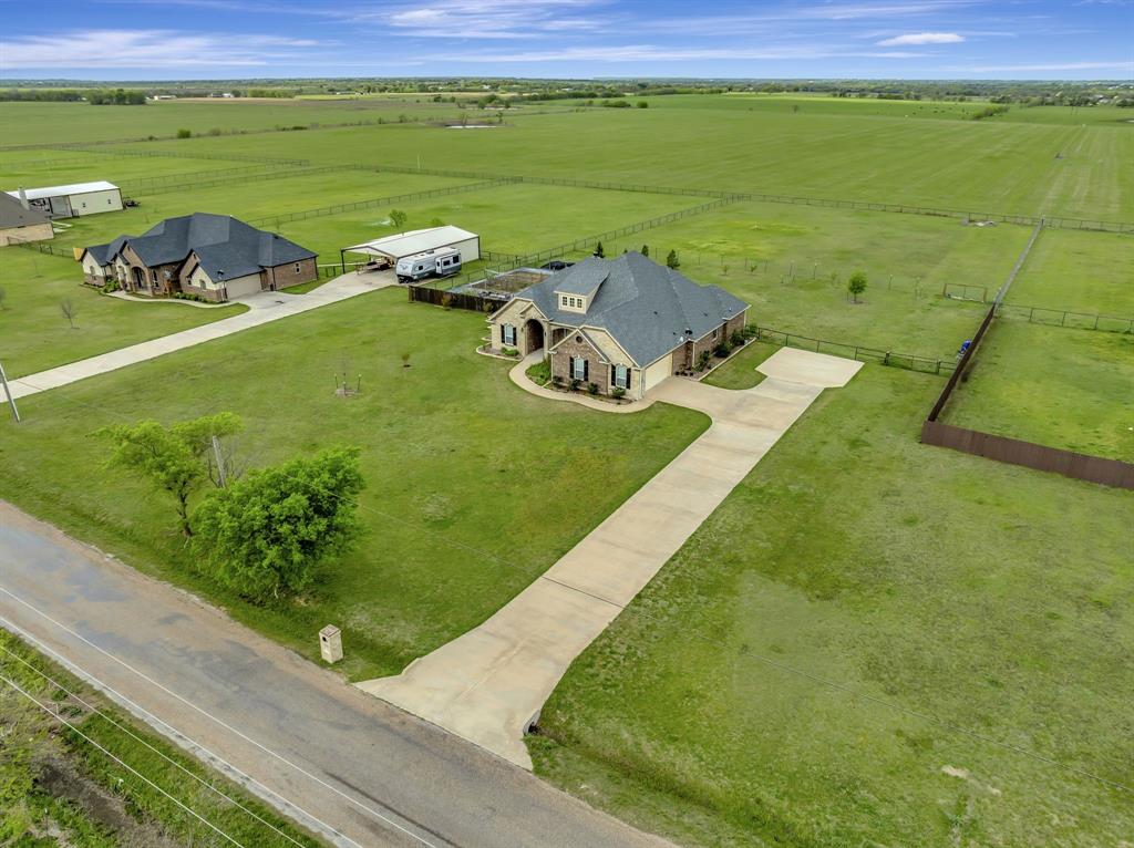 7728 County Road 1205 Rio Vista, TX 76093 - Photo 30 of 31 Aerial view of sparsely populated area with agricultural land