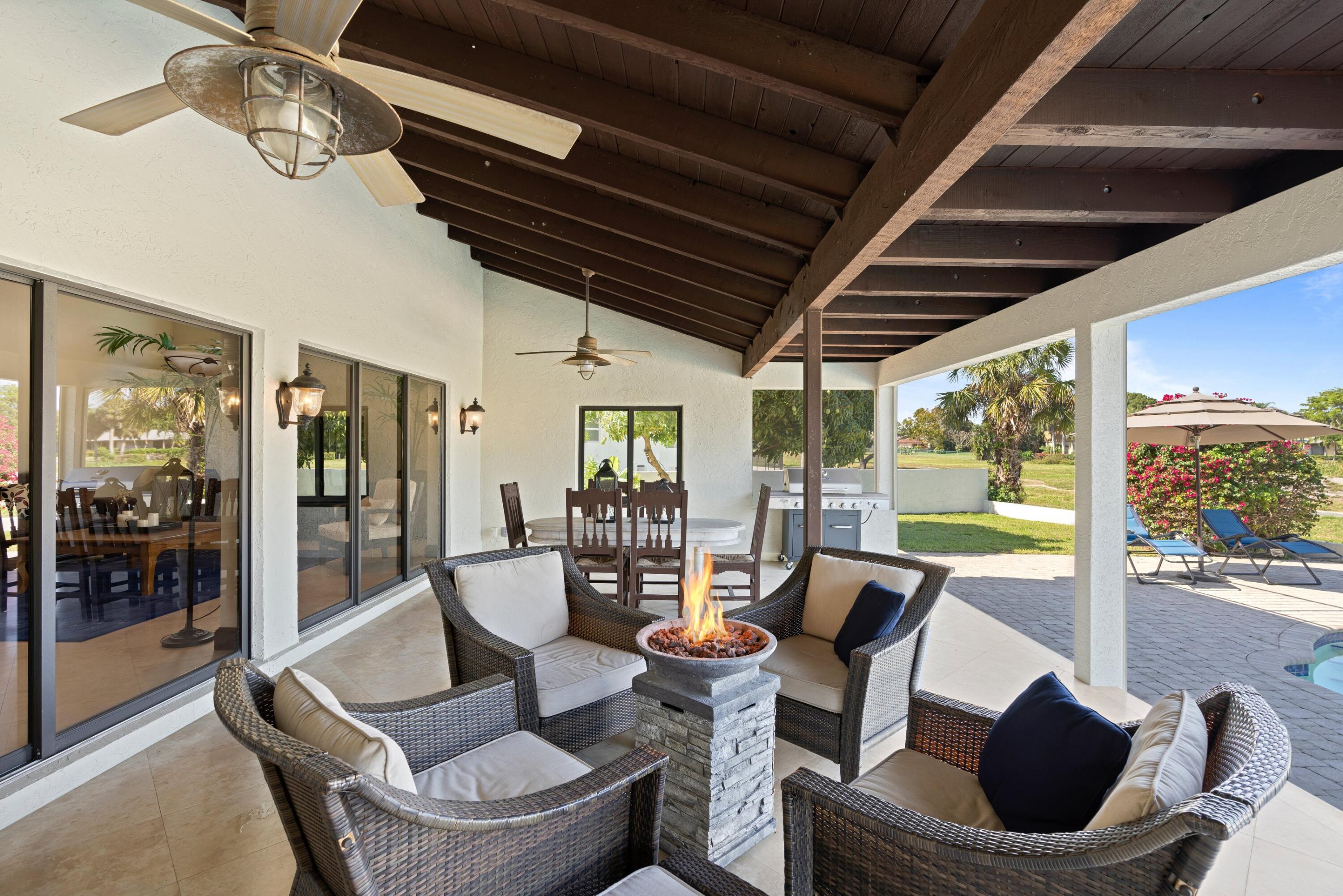 293 Northwest 64th Street Boca Raton, FL 33487 - Photo 11 of 39 Covered Patio