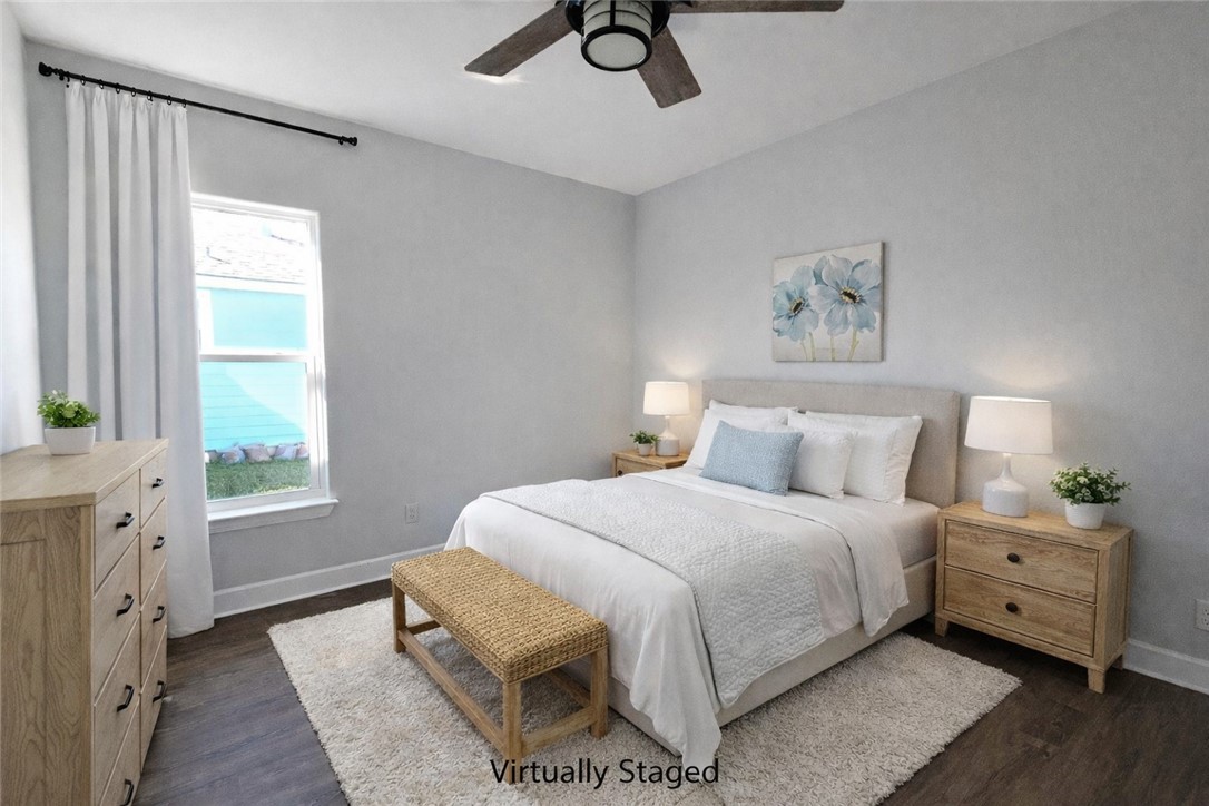 2366 Scott Circle Ingleside, TX 78362 - Photo 15 of 26 a bedroom with a bed and a window