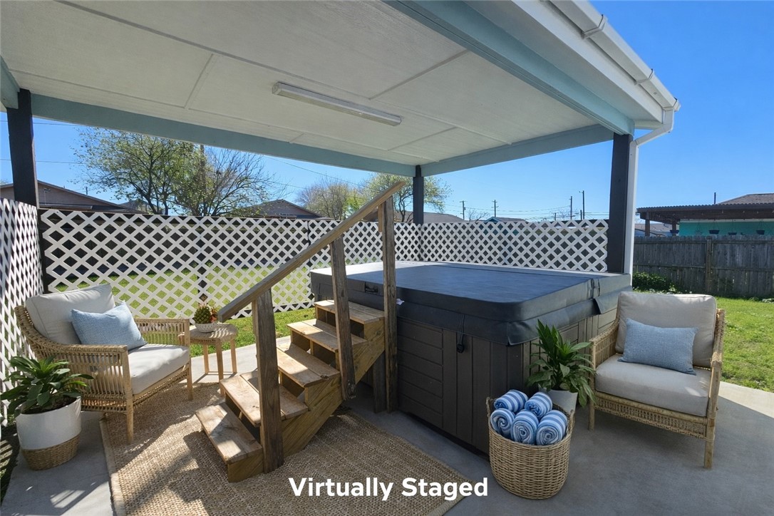 2366 Scott Circle Ingleside, TX 78362 - Photo 21 of 26 a outdoor dining space with a couch