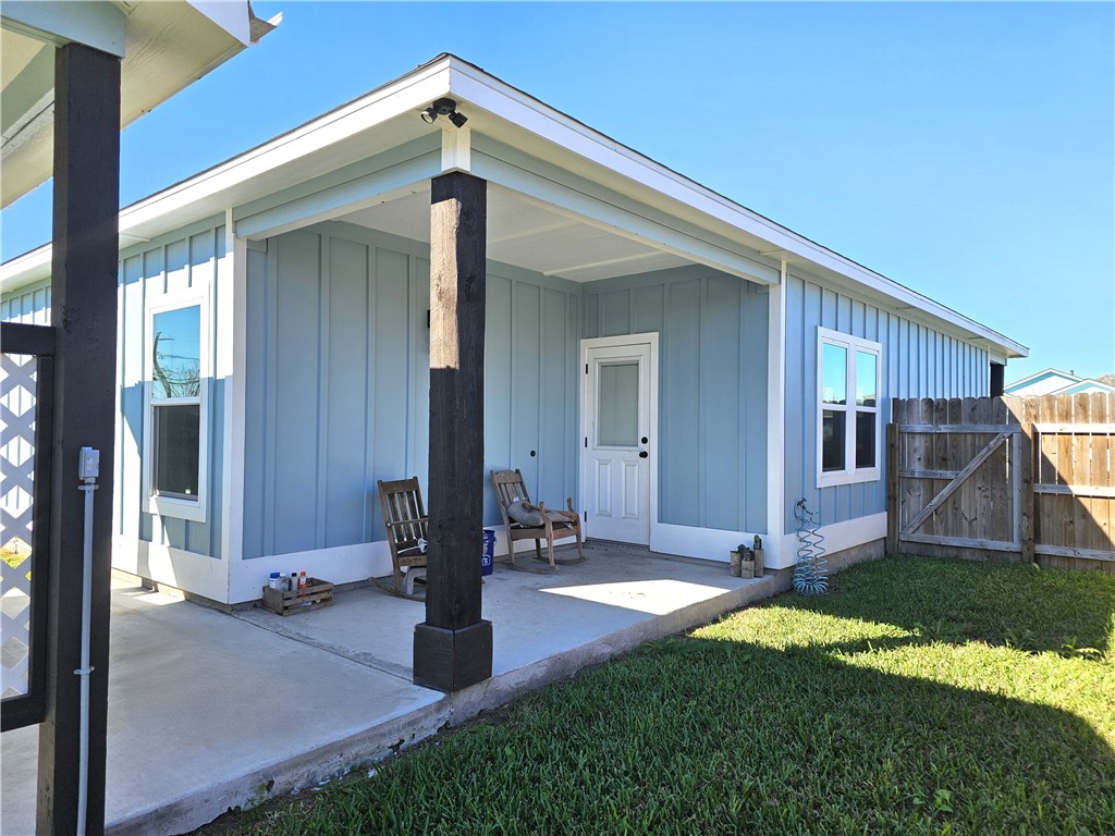 2366 Scott Circle Ingleside, TX 78362 - Photo 25 of 26 a view of a porch with a yard
