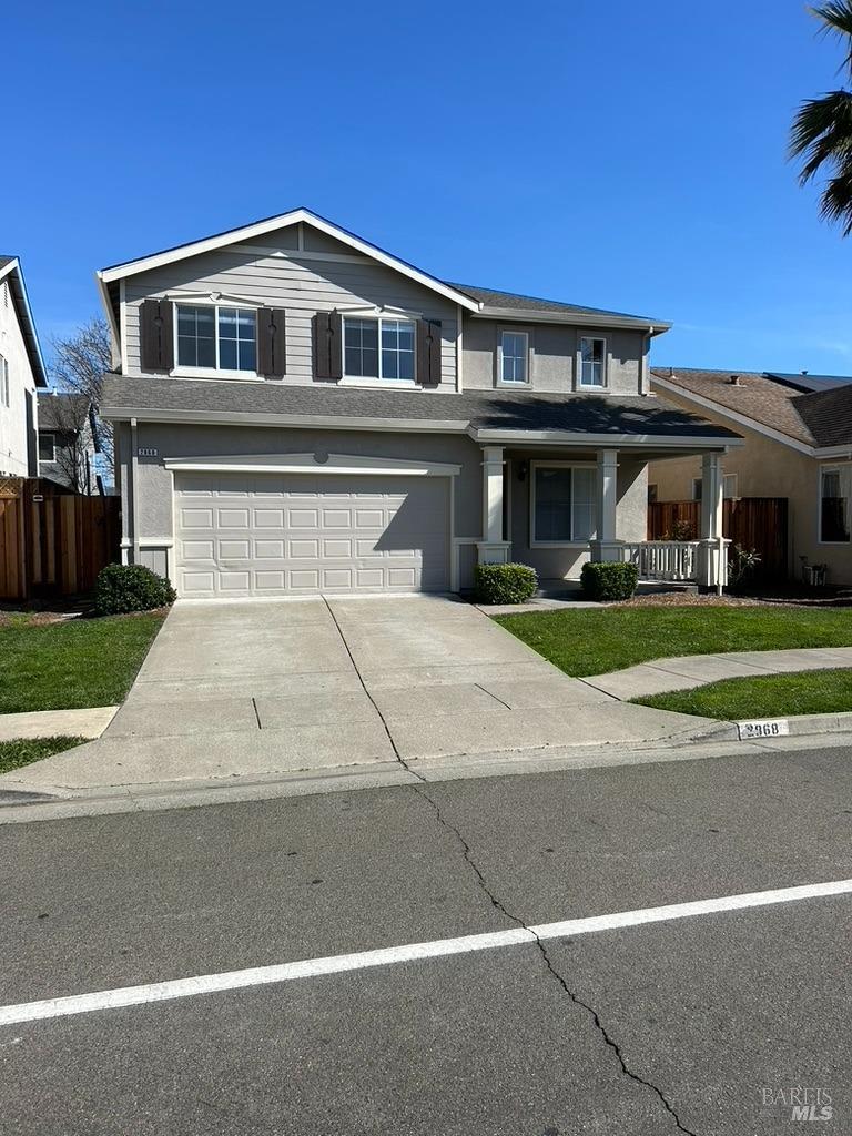 2868 Liscum Street Santa Rosa, CA 95407 - Photo 1 of 1 a front view of a house with a yard