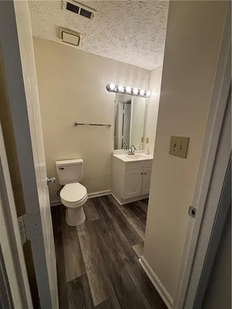 a view of empty room