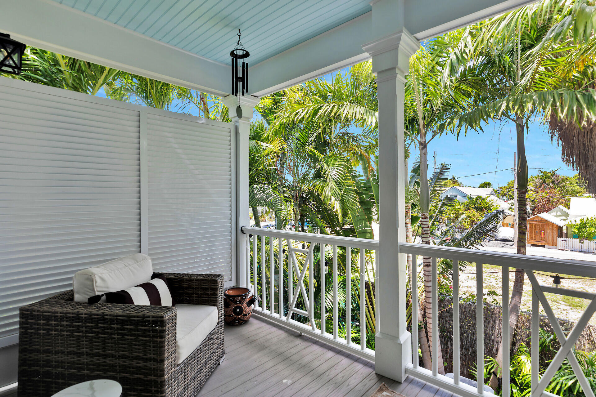 205 Virginia Street Key West, FL 33040 - Photo 24 of 41 a view of balcony with furniture