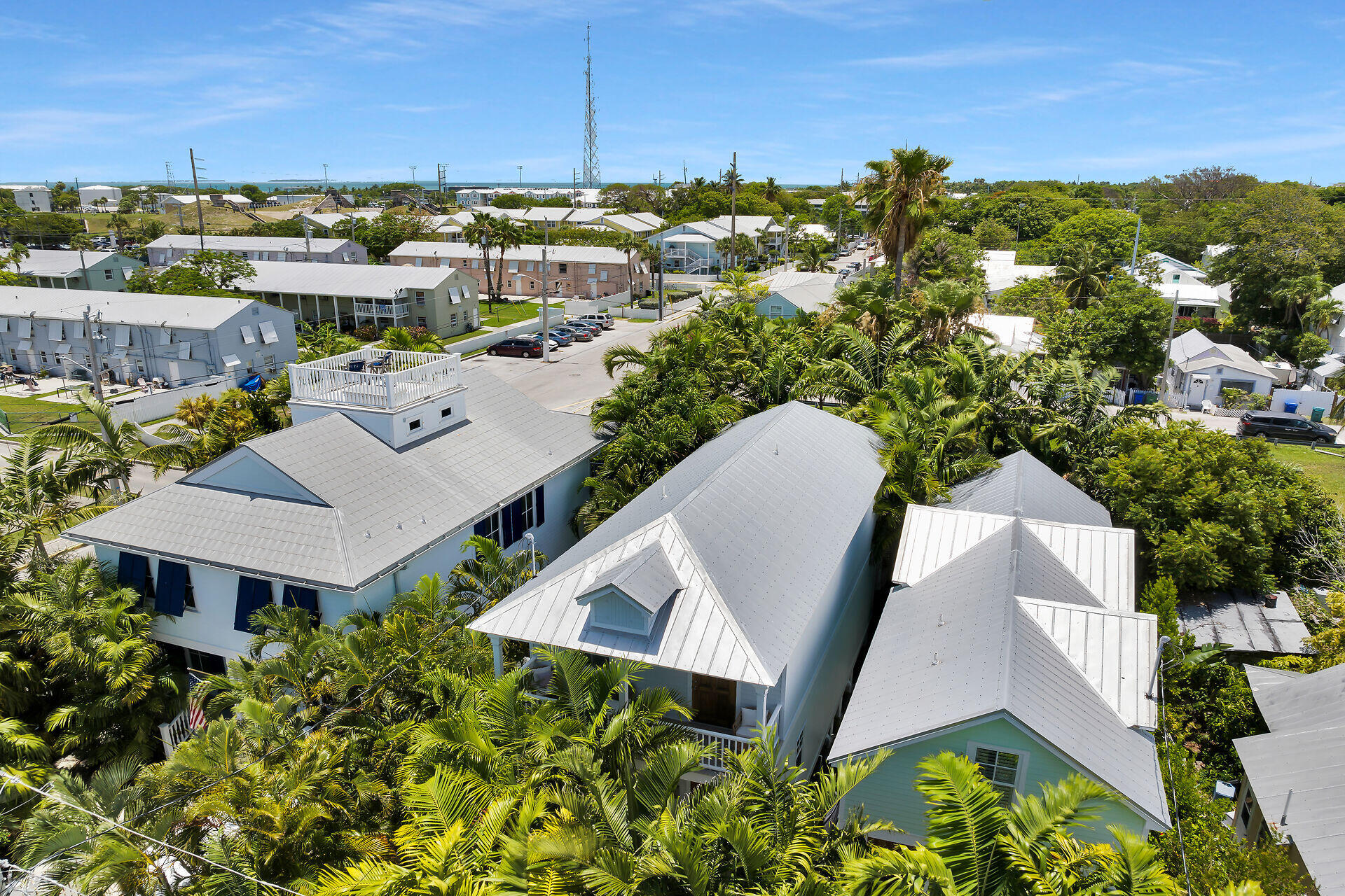 205 Virginia Street Key West, FL 33040 - Photo 40 of 41 an aerial view of a house with a yard and lake view