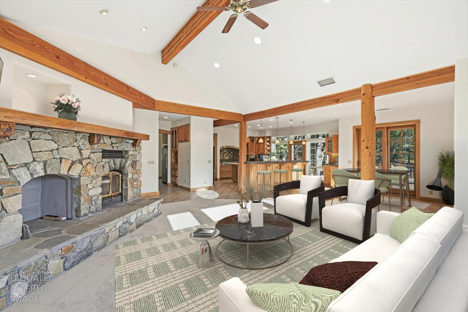 12531 Lowhills Road Nevada City, CA 95959 - Photo 12 of 92 a living room with furniture and a floor to ceiling window