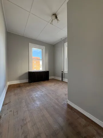 wooden floor in an empty room