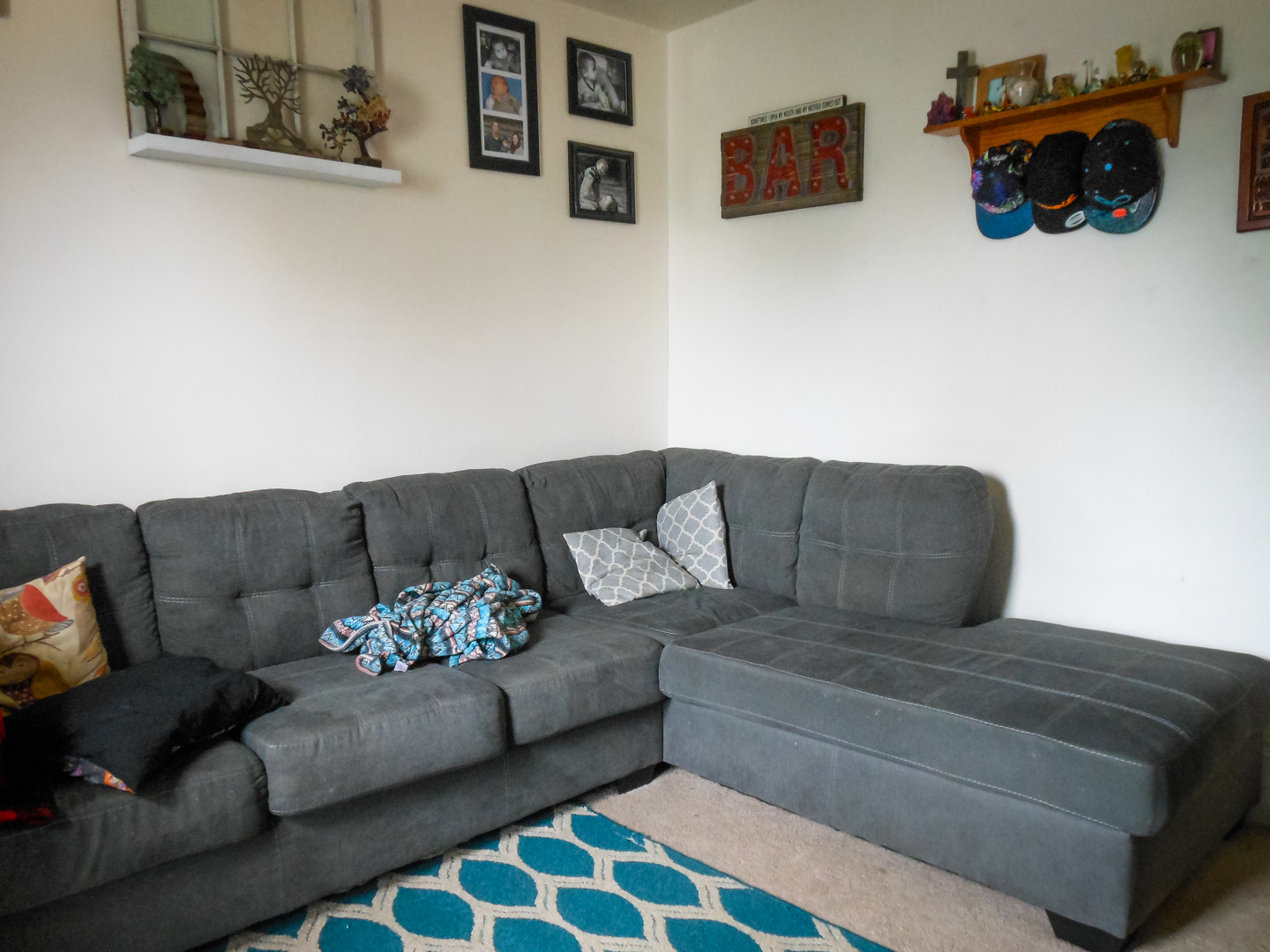 203 5th Avenue Rochelle, IL 61068 - Photo 12 of 25 a living room with furniture and a couch