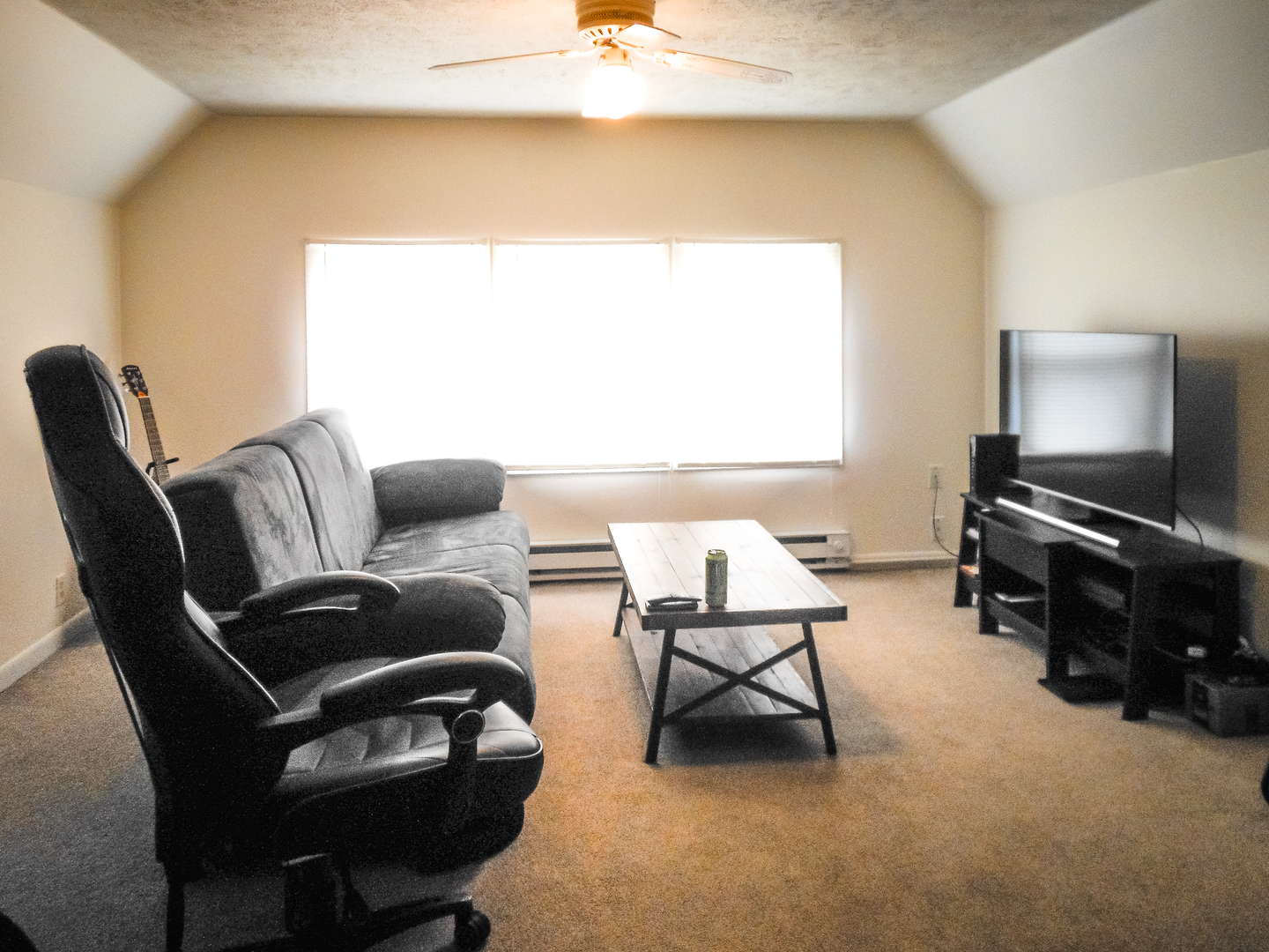 203 5th Avenue Rochelle, IL 61068 - Photo 6 of 25 a living room with furniture and a flat screen tv