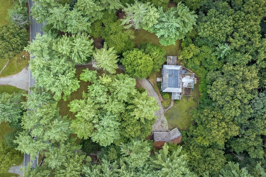 20 Main Street Boxford, MA 01921 - Photo 40 of 40 an aerial view of a house with a yard