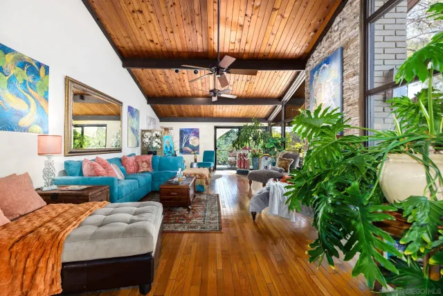 a outdoor living space with patio furniture