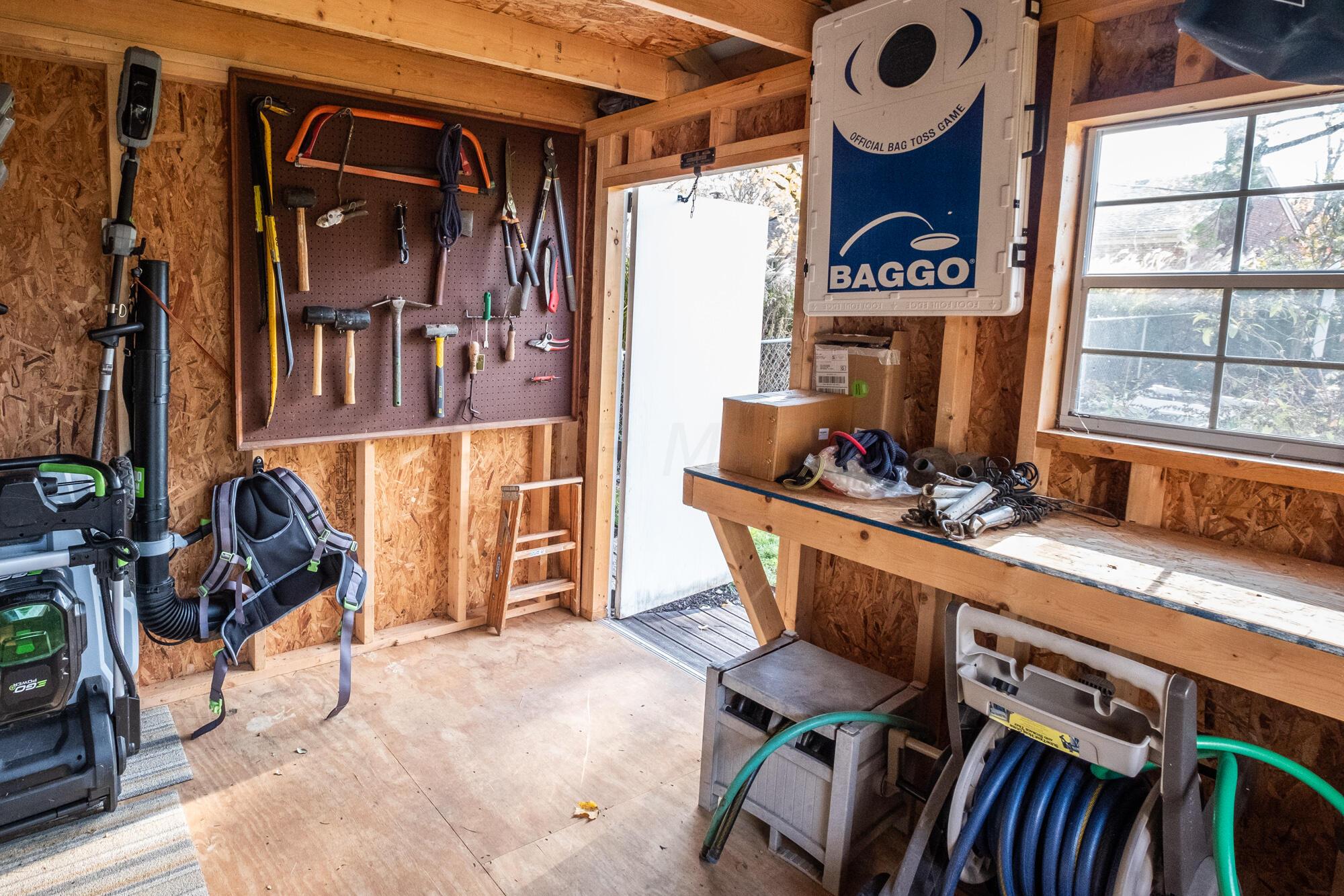 440 Riley Avenue Columbus, OH 43085 - Photo 56 of 56 Shed interior