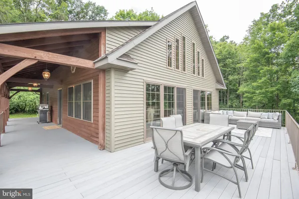 a house with a outdoor space
