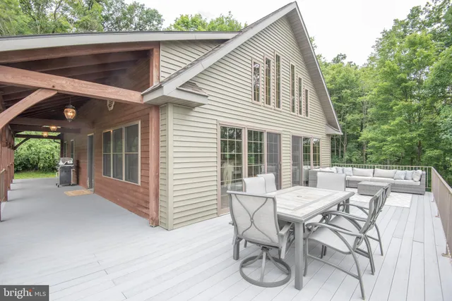 a house with a outdoor space