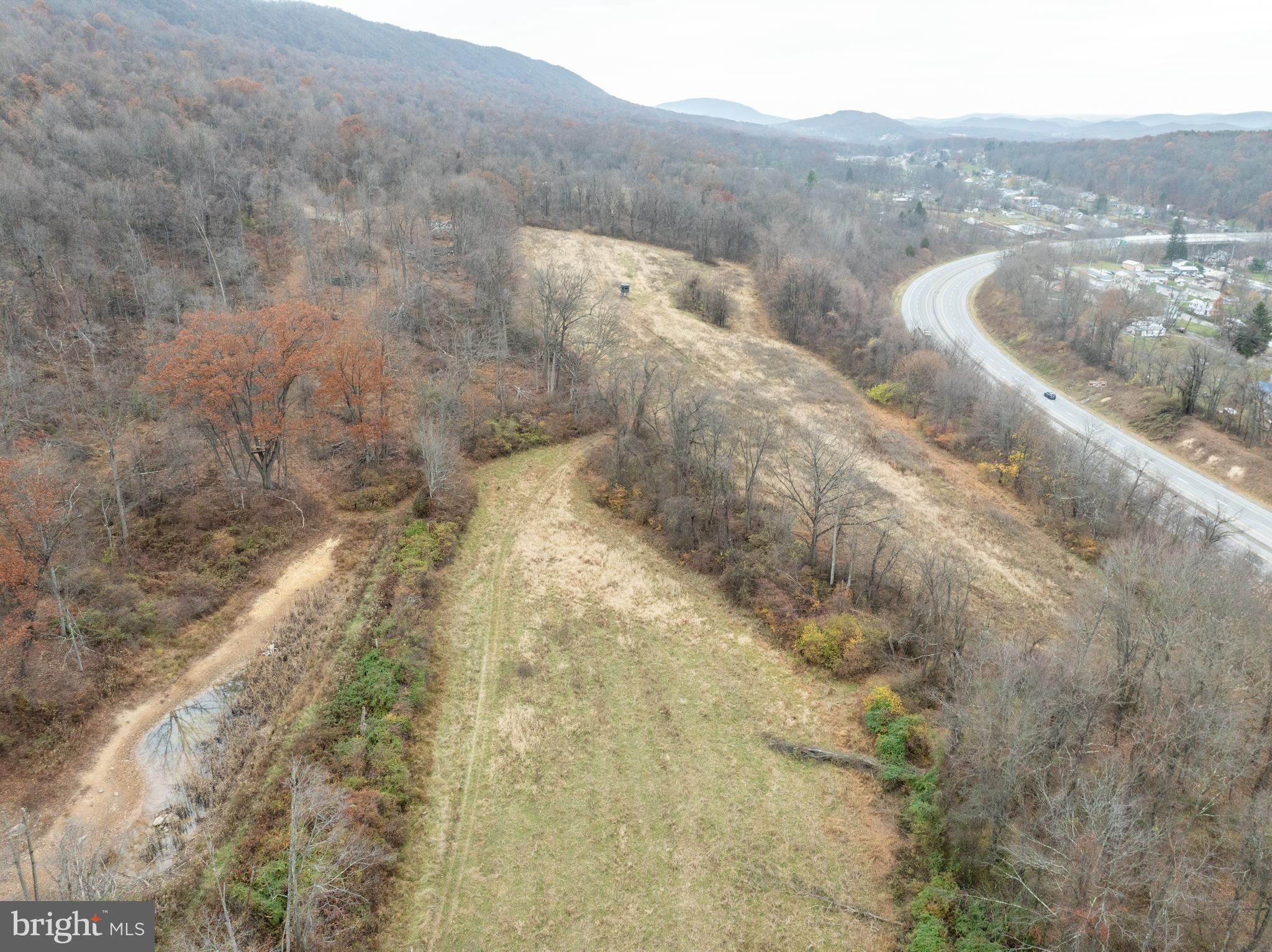 300 Beegle Road Everett, PA 15537 - Photo 87 of 114 a view of a dry yard with mountains in the background