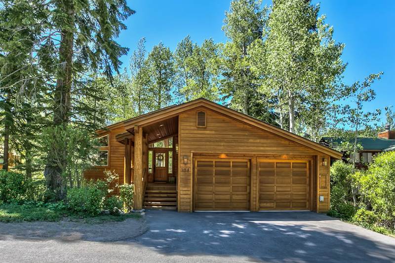 1018 Snow Crest Road Alpine Meadows, CA 96146 - Photo 14 of 14 a front view of a house with a garage