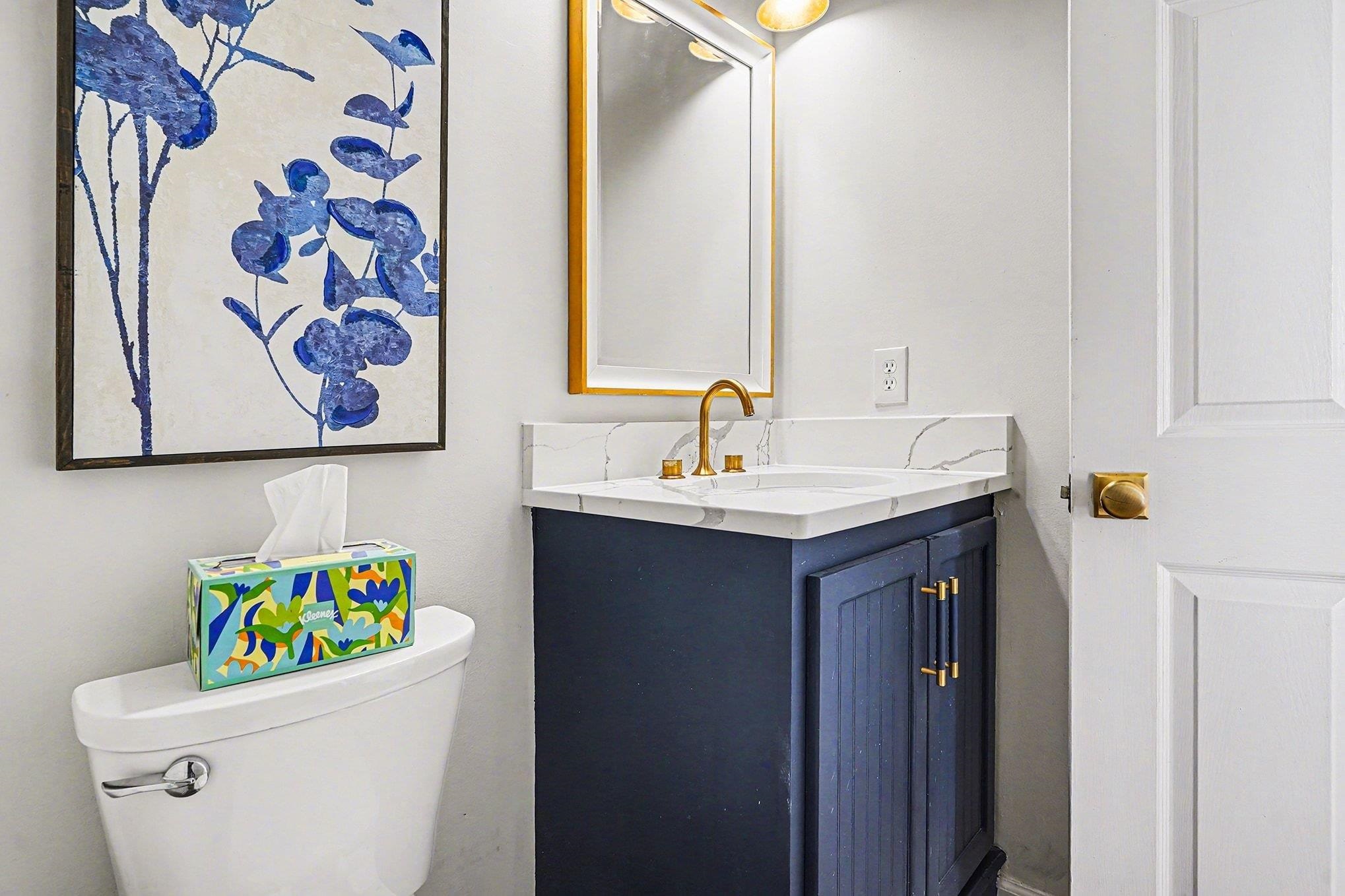 4999 Highway 17 Business, Unit 304D Murrells Inlet, SC 29576 - Photo 11 of 33 Half bathroom with vanity and toilet