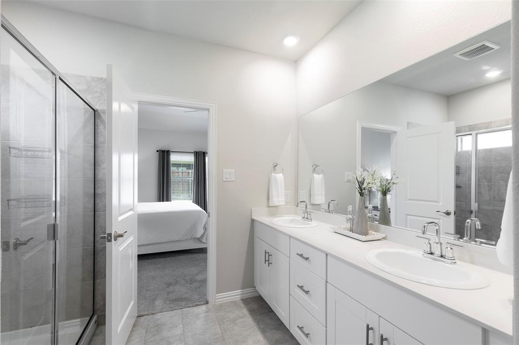 1504 Cobblestone Road Melissa, TX 75454 - Photo 21 of 39 Dual-vanity bath designed for a smooth morning routine.