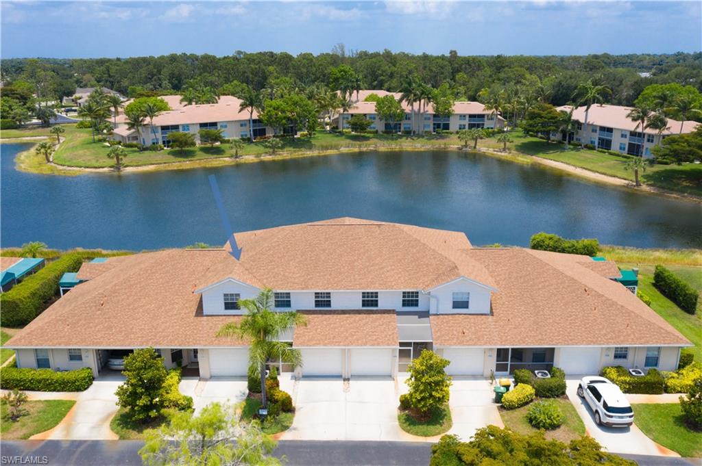 367 Dover Place, Unit 1002 Naples, FL 34104 - Photo 27 of 31 an aerial view of a house with a lake view
