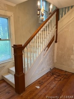 782 Hull Neck Road Heathsville, VA 22473 - Photo 16 of 25 Wooden Stairs