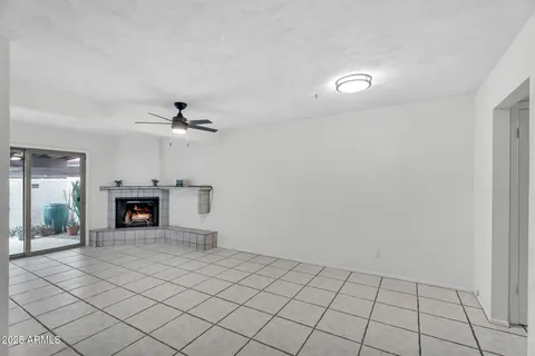 a kitchen with appliances cabinets and a window
