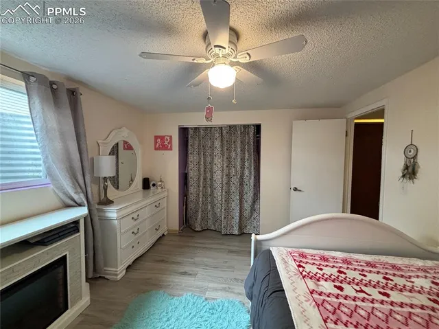 a view of car parked in garage