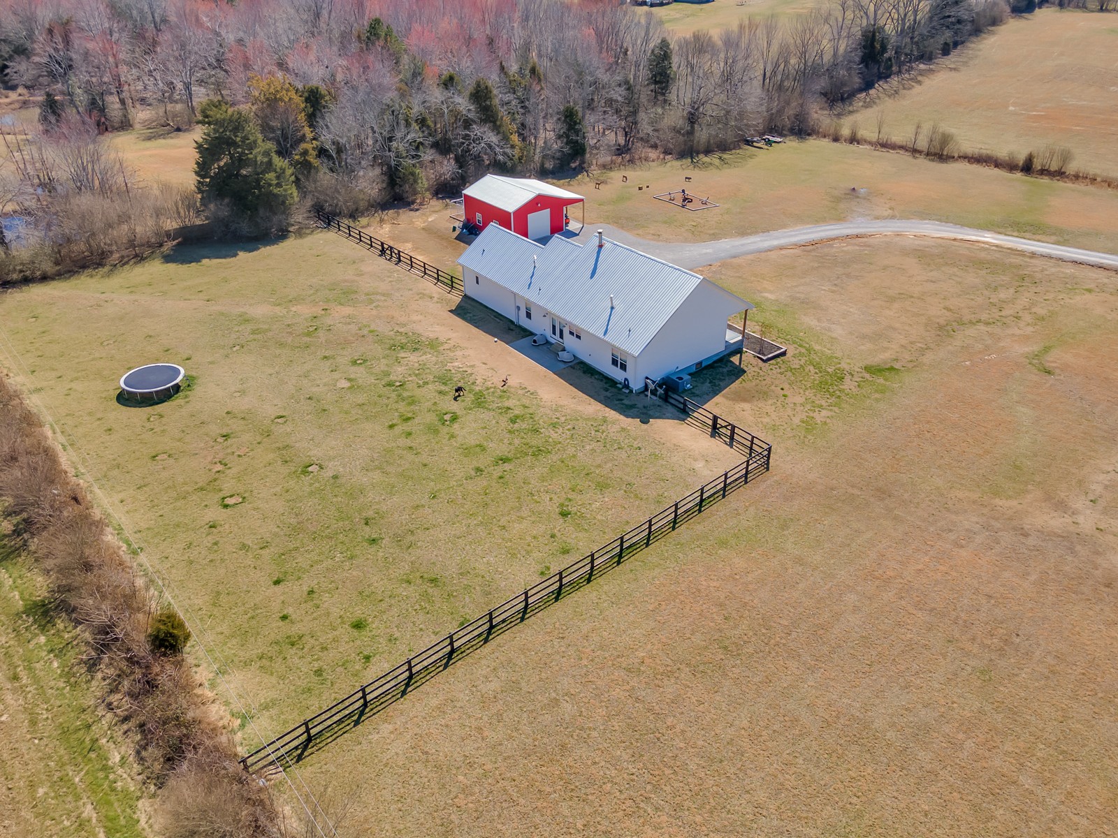 1687 Porter Road Burns, TN 37029 - Photo 30 of 32 a view of outdoor space and basketball court
