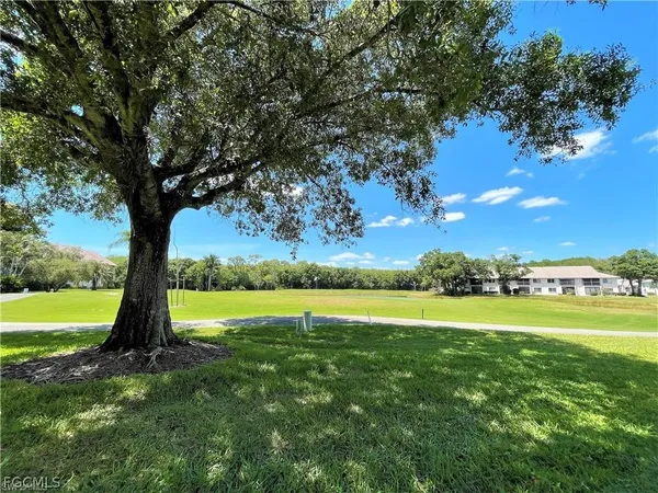 a view of an outdoor space with a lake view