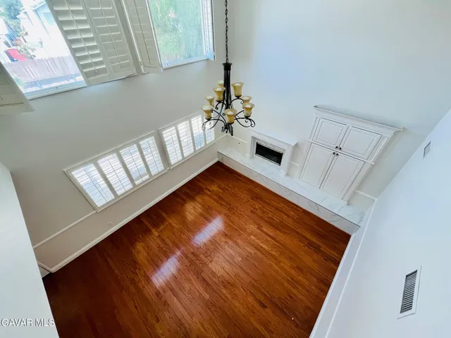 a view of a living room