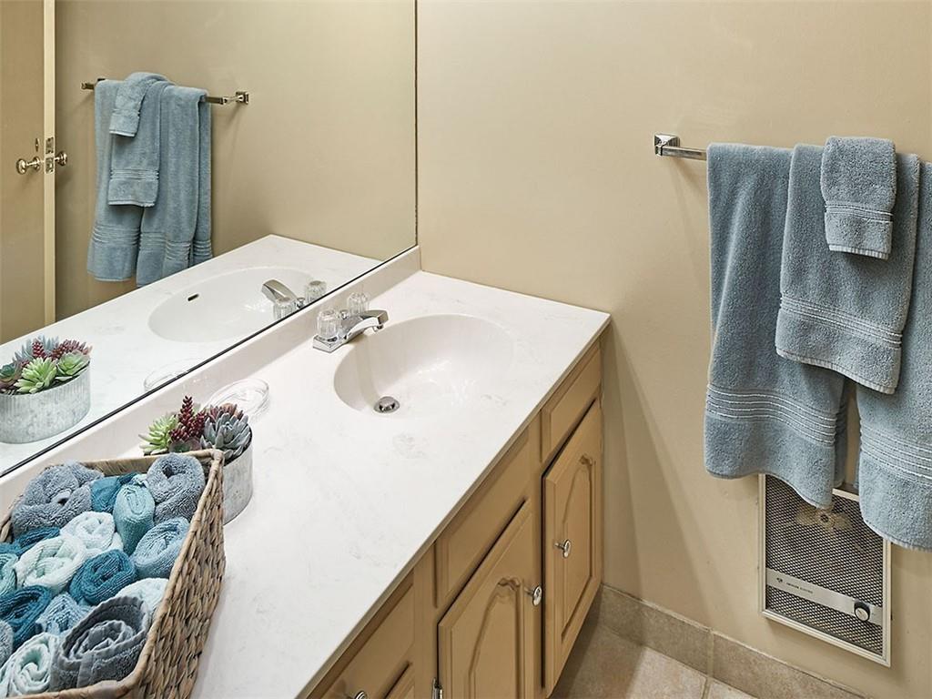 5000 5th, Unit 101 Pittsburgh, PA 15232 - Photo 38 of 38 Guest suite vanity. Not shown is the private Guest Suite laundry room.