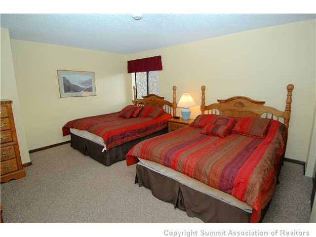 325 Four Oclock Road, Unit A304 Breckenridge, CO 80424 - Photo 21 of 25 Bedroom. Huge bedroom with two full-sized bedrooms