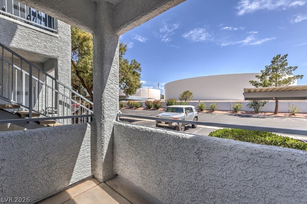 2201 Ramsgate Drive, Unit 1017 Henderson, NV 89074 - Photo 21 of 30 This private balcony offers tranquil views of the surrounding landscape.