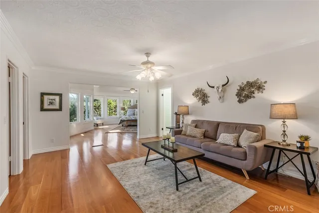 a spacious bathroom with a double vanity sink and a mirror