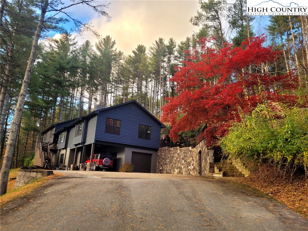 281 Old Hartley Road Banner Elk, NC 28604 - Photo 46 of 50 a view of a house with a street