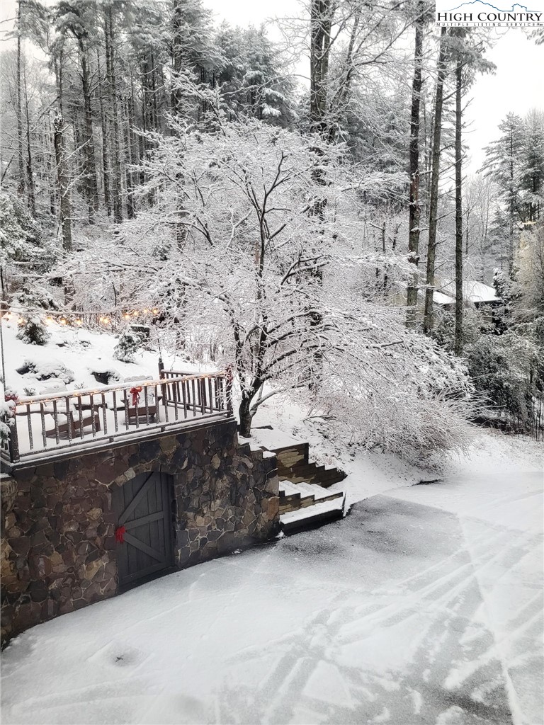 281 Old Hartley Road Banner Elk, NC 28604 - Photo 47 of 50 a view of outdoor space with truck parked