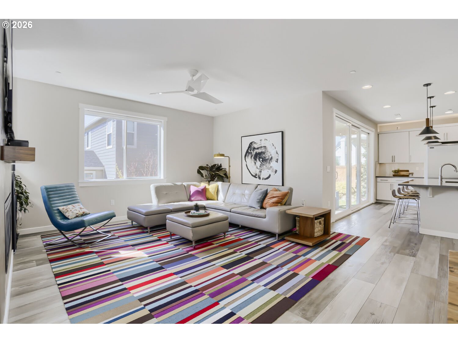 9957 Southwest 173rd Avenue Beaverton, OR 97007 - Photo 13 of 45 a living room with furniture and a table