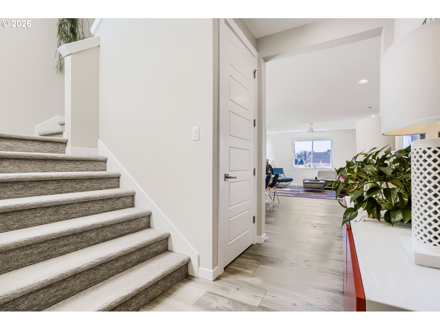 9957 Southwest 173rd Avenue Beaverton, OR 97007 - Photo 7 of 45 a view of entryway with livingroom and furniture