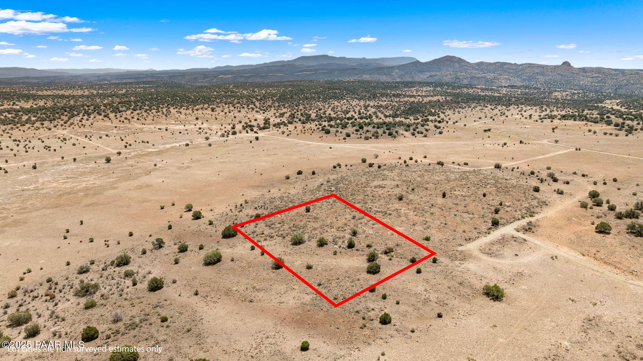 0 North N Via Paulden, AZ 86334 - Photo 5 of 11 5-Aerial (3) Lot Lines 056