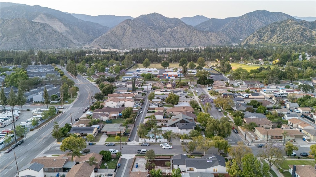700 West 10th Street Azusa, CA 91702 - Photo 36 of 43 an aerial view of residential house and green space
