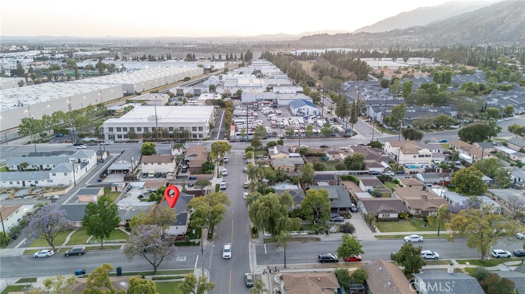 700 West 10th Street Azusa, CA 91702 - Photo 41 of 43 an aerial view of residential houses with outdoor space
