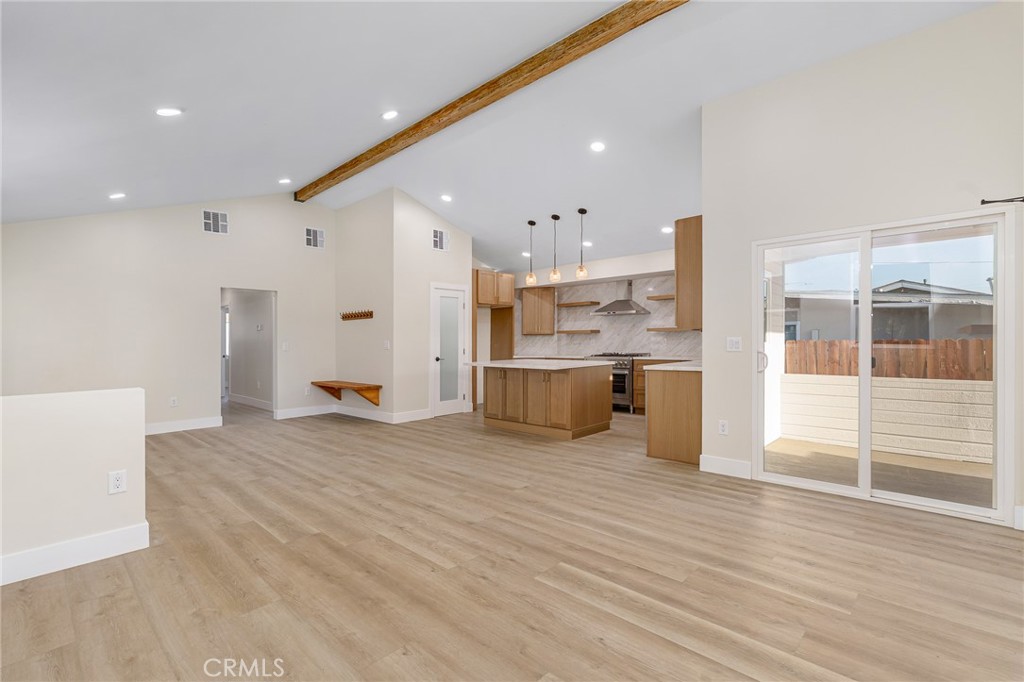 700 West 10th Street Azusa, CA 91702 - Photo 7 of 43 a view of kitchen with wooden floor