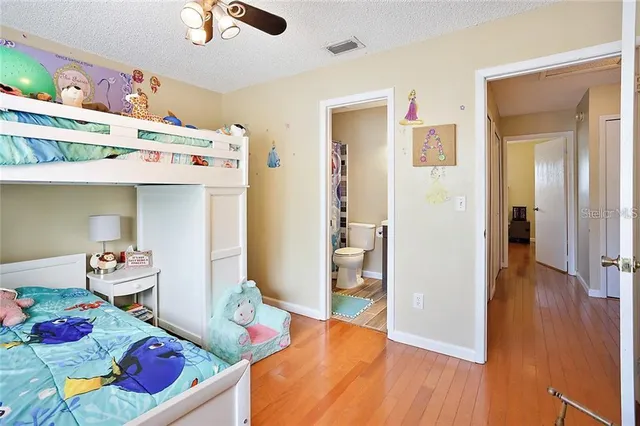 a view of a room with baby toys