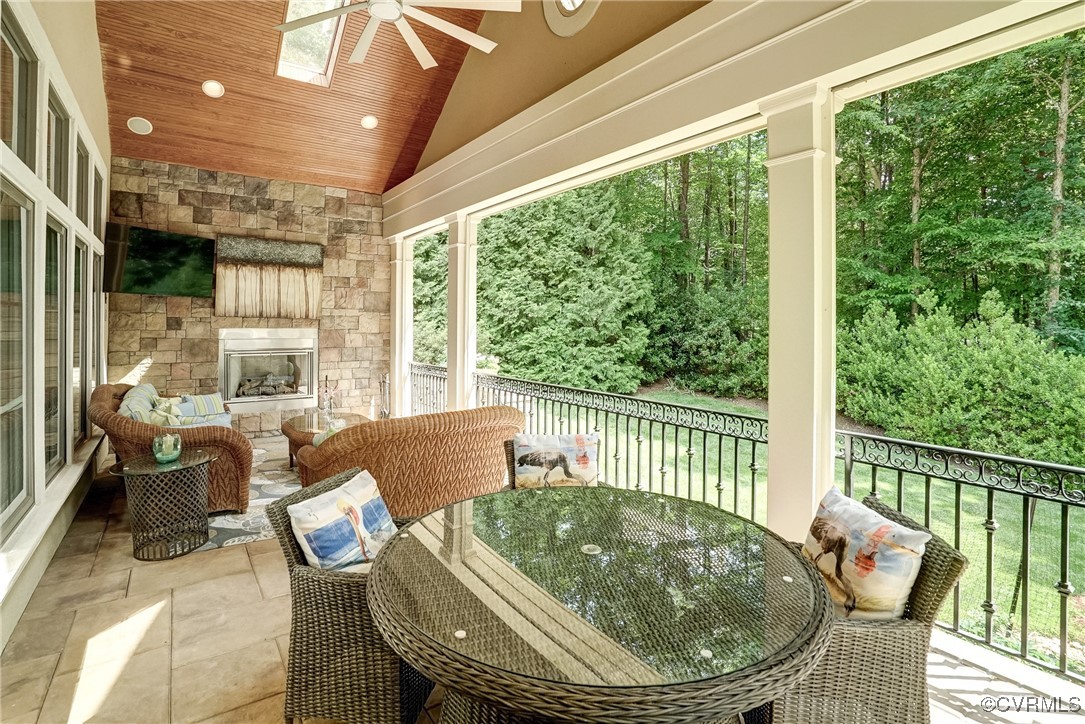 717 Old Stream Road Manakin-Sabot, VA 23103 - Photo 15 of 50 Porch with automatic Phantom screens